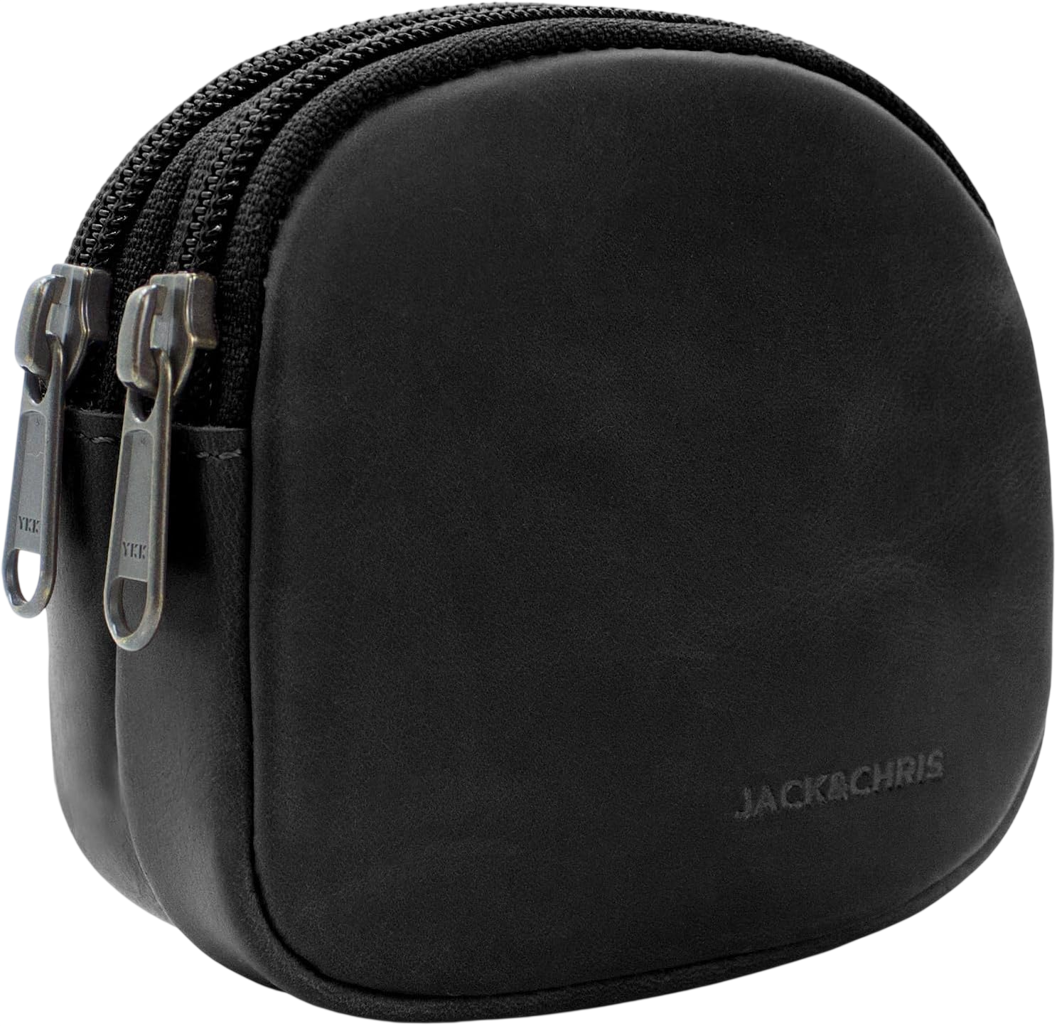 Jack & Chris Black Coin Purse for Men
